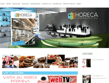 Tablet Screenshot of horeca-online.com